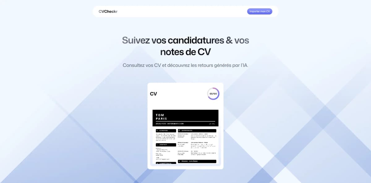 Analyseur de CV