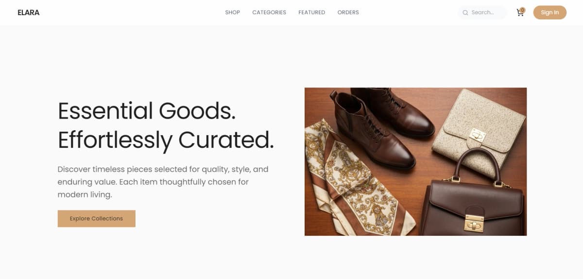 Boutique E-commerce Headless